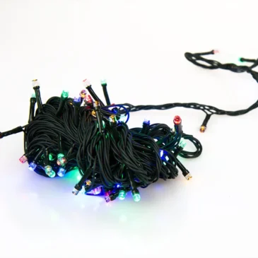 Vánoční světýlka – 50 LED – 5+1,5 m – barevná