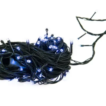 Vánoční světýlka – 50 LED – 5+1,5 m – bílá