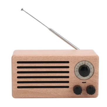 Retro přenosné rádio NewRixing NR-3013 – javor