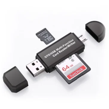 4L USB čtečka karet s konektorem Micro USB