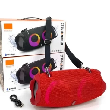 Přenosný Bluetooth reproduktor XTRMM4 MINI – červená