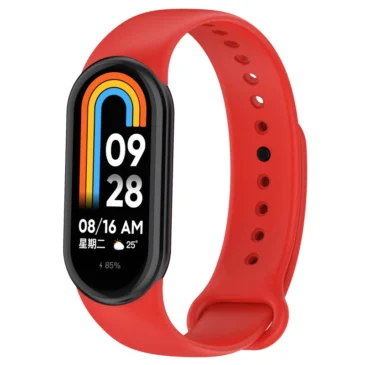 Chytrý náramek Smart Band 9 – červený