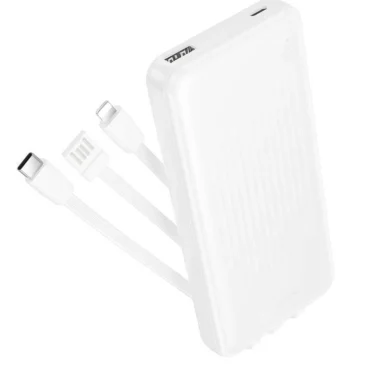 Powerbanka s kapacitou 10 000 mAh – Borofone BJ79 Clerver – bílá
