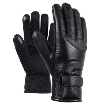 USB vyhřívané rukavice Linluzhe – černé