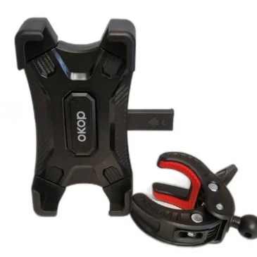 Univerzální držák na telefon na kolo nebo motorku – OKOP KP-919 – černá