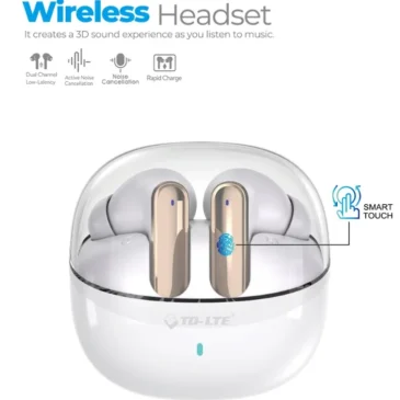 Bezdrátová sluchátka TD-LTE TD-TW41 – bílá