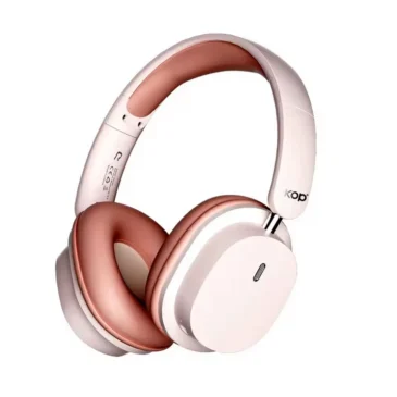 Bezdrátová Bluetooth sluchátka – OKOP KP‑H105 – růžová