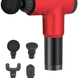 Zaparkorun Vibrační masážní pistole CY-801 – červená