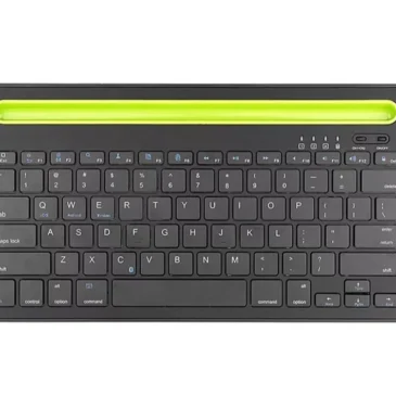 Bezdrátová Bluetooth klávesnice AOAS AS199 – černá