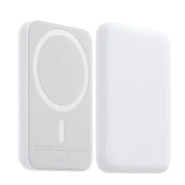 Bezdrátová powerbanka 5000 mAh – bílá