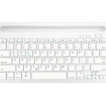 Bezdrátová Bluetooth klávesnice AOAS AS199 – bílá