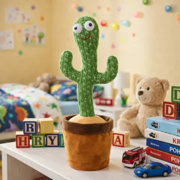 Malina Tančící mluvící a zpívající plyšový kaktus