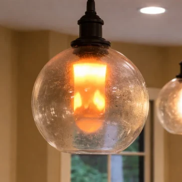 Zaparkorun LED žárovka HYO-2, 5W – imitace plamene – orange