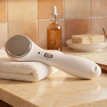 Zaparkorun Mini galvanická žehlička s ionizérem – bílá