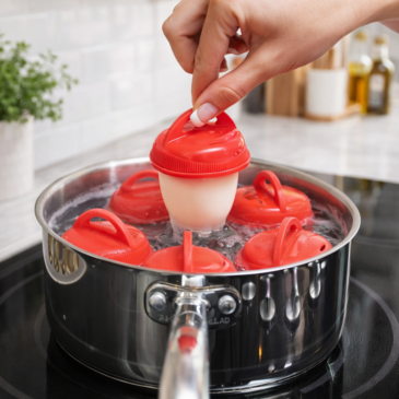 Zaparkorun Pohárky na vaření vajec – silikonové – sada 6 ks