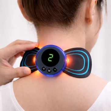 Zaparkorun Mini přístroj pro masáž a úlevu od bolesti – 8 režimů – modrý