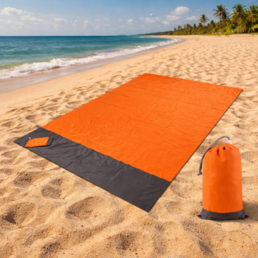 Zaparkorun Velká podložka na pláž či do přírody – Oranžová