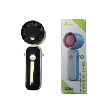 Ultra lehký skládací ventilátor Futaimei L-620 – černobílý