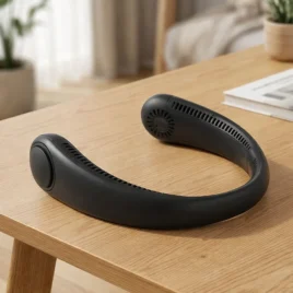 Zaparkorun Přenosný ventilátor na krk – černý