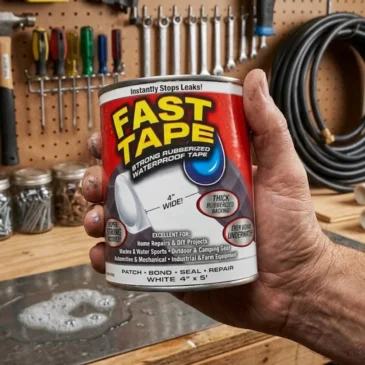 Zaparkorun Odolná vodotěsná páska – 152 cm x 10 cm – bílá