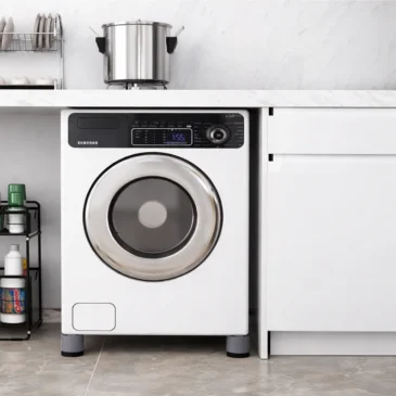 Zaparkorun Gumové antivibrační podložky pod pračku či sušičku – 4 ks