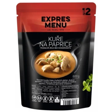 Expresmenu Kuře na paprice – 2 porce – Expres Menu
