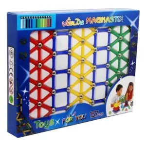Kreativní magnetická stavebnice - sada 103 dílů