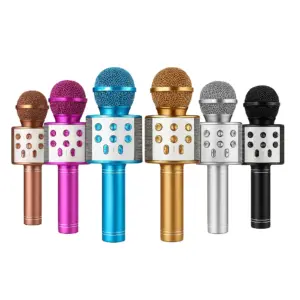 Karaoke mikrofon pro děti - růžový