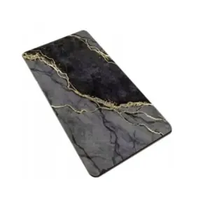 Antiskluzová podložka do koupelny v designu mramoru – 80x50 cm
