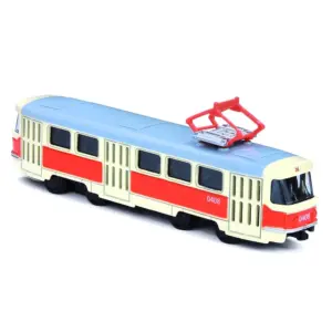 Kovová tramvaj na zpětný chod - Tatra T3 - 16 cm - Rappa