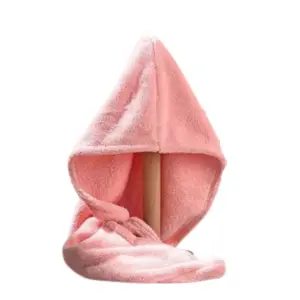 Rychleschnoucí turban na hlavu pro dospělé - Růžový