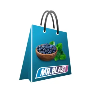 Borůvkový set praskacích kuliček Mr. Blast - 10+2 balení ZDARMA - 1200 ks