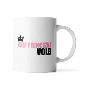 Dárkový hrneček - Jsem princezna, vole! - 330 ml - Sablio