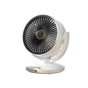 Kompaktní stolní ventilátor F808 - bílý