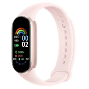 Chytrý náramek Smart Band 9 - růžový