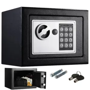 Elektronický trezor s PIN kódem Retoo E058 - černý