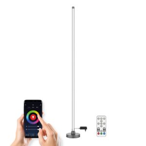 LED smart stojací lampa - rainbow - wifi - RGB - CCT - 140cm - Solight WO62